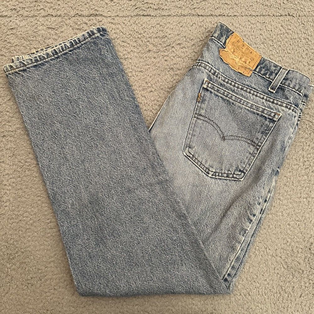Vtg Levi's 509 Jeans Men's 37x29 Straight Orange Tab Made in USA 80's (Tag38x30)